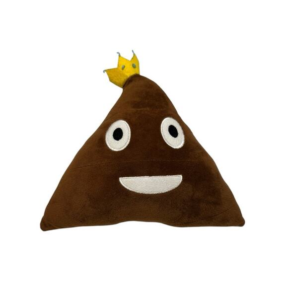 Emoji Plush Pillow Set - Yellow and Brown - Picture 2 of 7